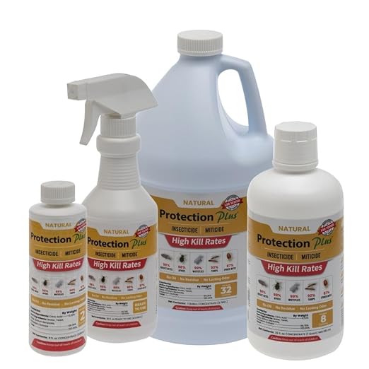 Environmental Plant Management Protection Plus Ready To Use | Oil-Free Contact Insecticide for Plants | Kill Aphids, Whiteflies, Spider Mites & Other Soft-Bodied Pests | Natural | Indoor & Outdoor Use