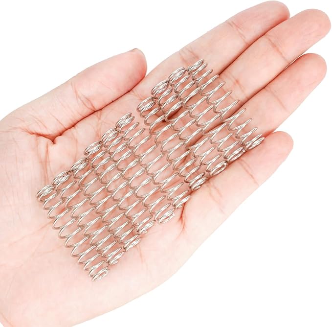 10pcs Pruner Replacement Springs for Pruning Shears, Trimming Scissors Gardening Springs (10pcs, One Size)
