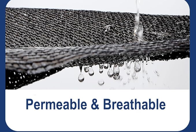 Outdoor Shade Cloth 90% Sunblock Shade Mesh Tarp with Grommets for Garden Greenhouse Pergola Patio Plants Chicken Coop Porch Dog Kennel Cover 10 x 20