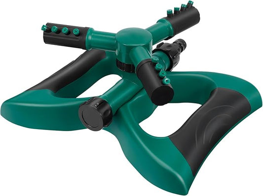 UNIFUN Sprinkler for Yard, Rotating Water Garden Sprinkler for Large Area Coverage, Lawn and Yard Sprinklers