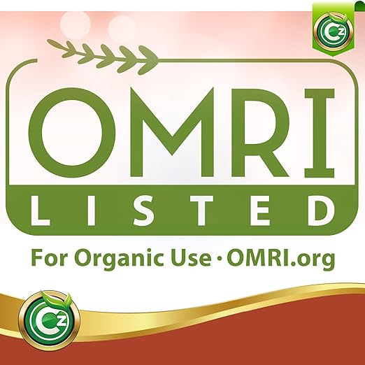 Organic Gypsum Powder 10LB - Made in USA - OMRI Listed - Calcium Sulfate Dihydrate - Garden Soil Amendment Fertilizer for Lawns, Plants, Mushroom Cultivation. Calcium & Sulfur. Cures Blossom End Rot