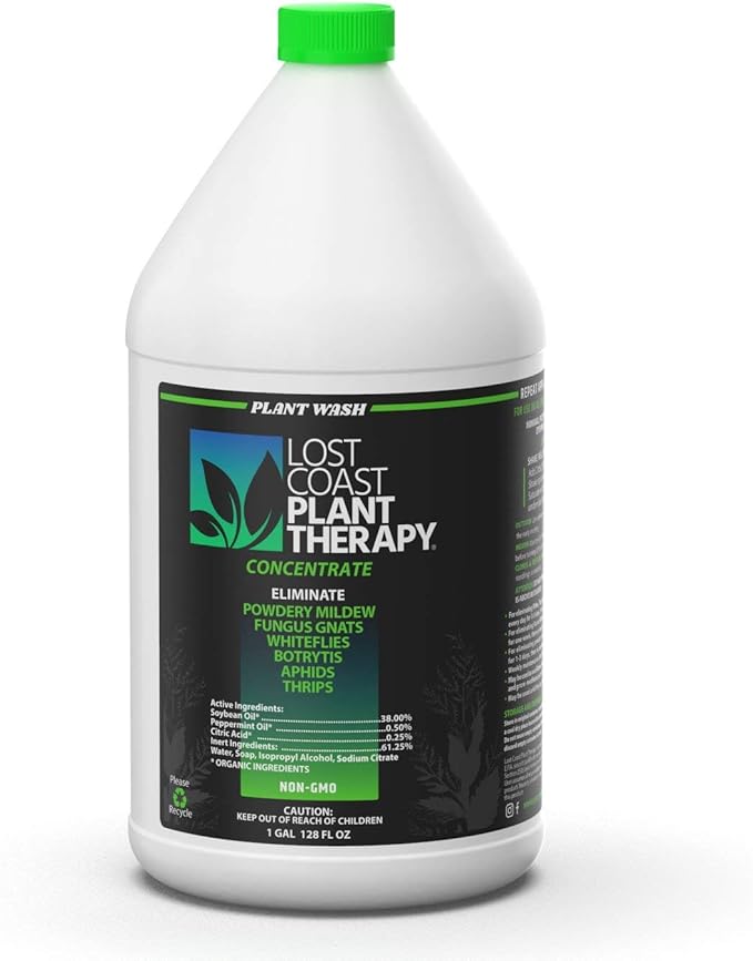 Lost Coast Plant Therapy 1 Gallon - Natural Miticide, Fungicide, Insecticide, Kills on Contact Spider Mites, Powdery Mildew