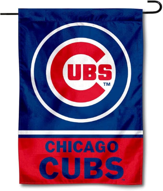 Chicago Baseball Double Sided Garden Flag
