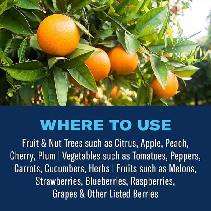 BioAdvanced Fruit & Citrus Tree Insect Control Concentrate - Pest Control for Gardens - 2 Month Infestation Prevention - Treats Up to 9 Fruit Trees - 32 oz Bottle