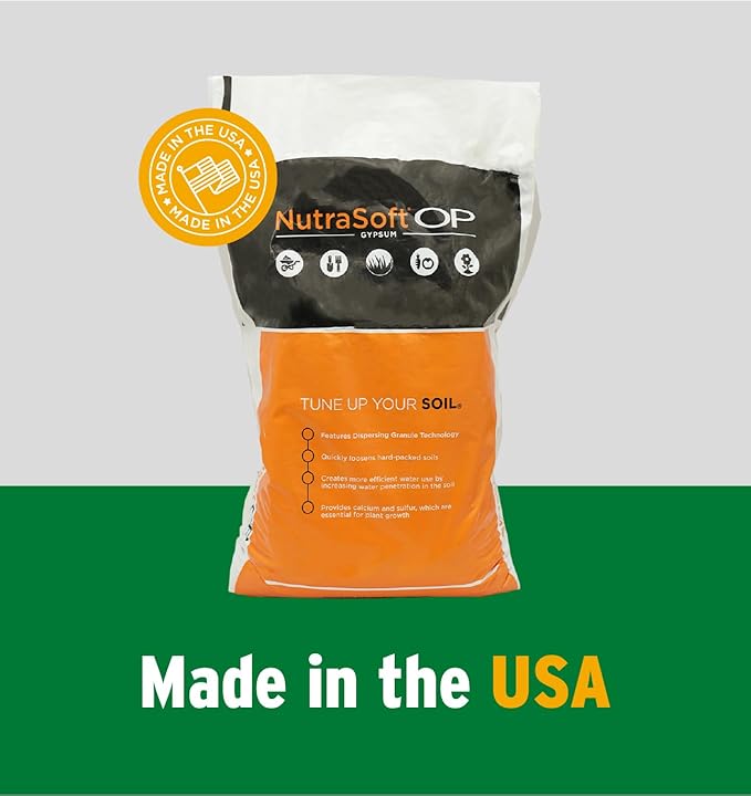 The Andersons NutraSoft OP Pelletized Gypsum 6,600 sq ft 40 lb Bag