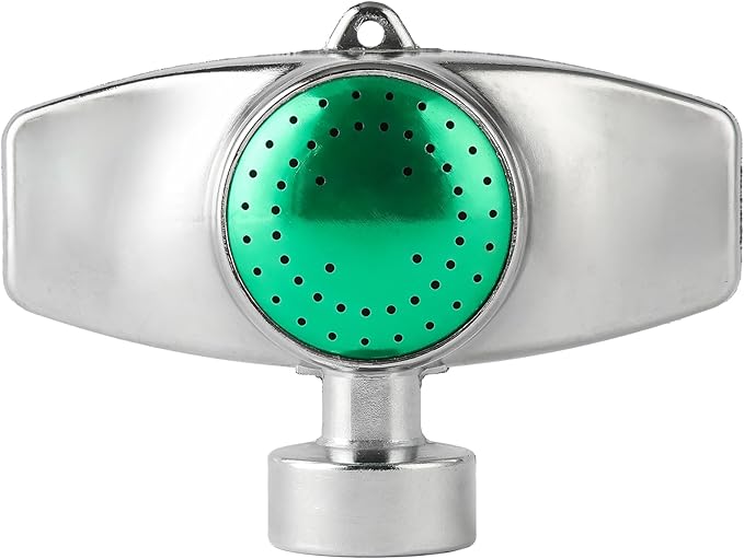 Metal Spot Sprinkler, Lawn Sprinkler for Yard with Gentle Water Flow for Small Area-Coverage Up to 30FT, Watering Sprinkler Head for Hose