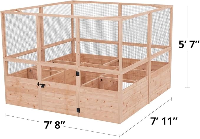 Outdoor Living Today 8x8 Deer Proof Raised Garden Bed