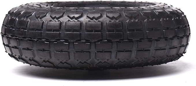 AR-PRO (2 Pack) 4.10/3.50-4 Tire and Wheel, Replacement Pneumatic Tires 10-Inch Wheel with 5/8" Bearings and 2.2" Offset Hub, Compatible with Hand Truck, Wheelbarrow, Wagon, Gorilla Carts