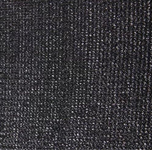 E.share 90%-95% Black Sun Shade Cloth 6FT x 8FT, Heavy Duty Outdoor Shade Netting with Reinforced Grommets, UV Resistant Breathable Fabric for Patio Garden Greenhouse Pergola Chicken Coop & Kennel