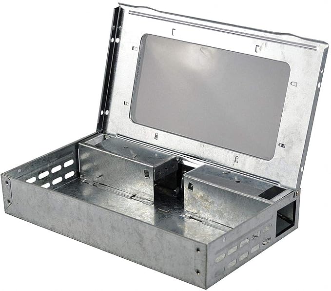 Mouse Trap, Clear, 10.5x6.5x2 in