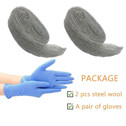 Alabrocon Steel Wool Mice Control, 2 Pack 3" x10 Ft | Hole Filler, Gap Blocker, Barrier, Keep Mice Away from Holes, Siding, Pipeline, Vents in Garden, House, Garage