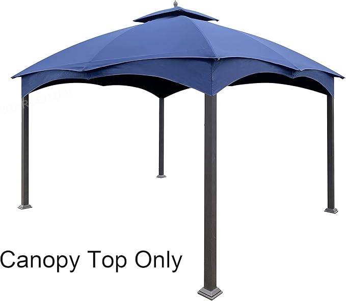 Replacement Canopy Top for the Lowe's Gazebo Model #GF-12S004B-1 / GF-12S004BTO (Navy)