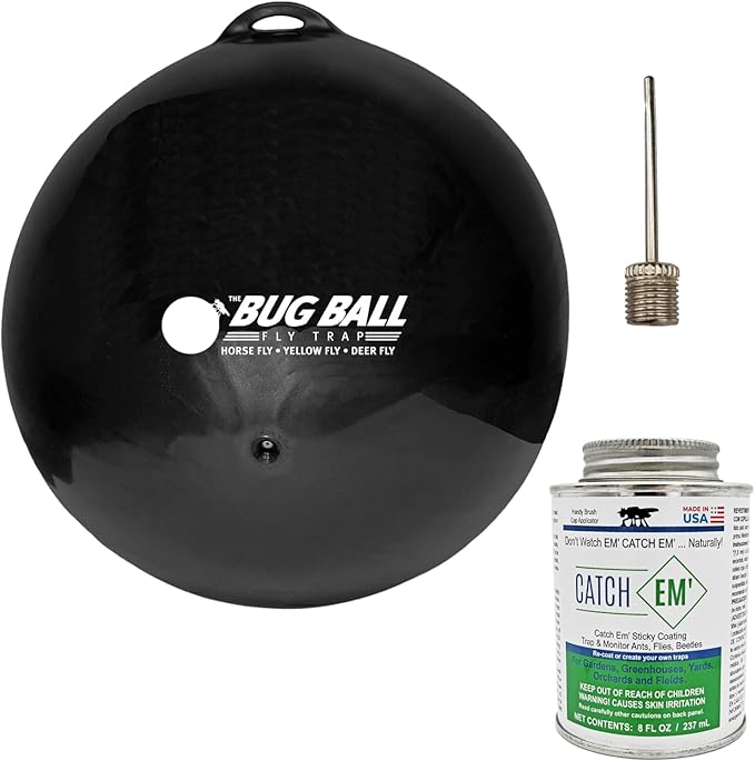 Bug Ball Starter Kit - Biting Fly and Insect Trap, Pack of 4