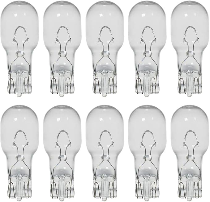 Landscape Bulbs 11W, T5 Low Voltage Landscape Light Bulbs, Malibu Bulb, 11 Watt 12 Volt Wedge Base Landscape Bulb, Small Light Bulb, Garden Light Bulbs, Yard Light Bulb, 10 Pack