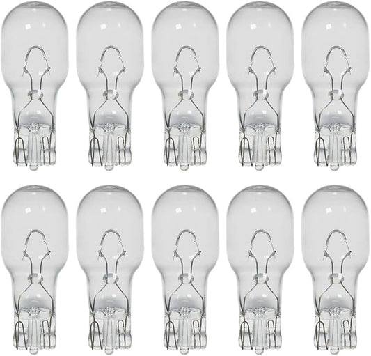 Landscape Bulbs 11W, T5 Low Voltage Landscape Light Bulbs, Malibu Bulb, 11 Watt 12 Volt Wedge Base Landscape Bulb, Small Light Bulb, Garden Light Bulbs, Yard Light Bulb, 10 Pack