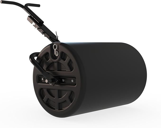 Agri-Fab 45-0610 18" x 24" Tow Behind Poly Lawn Roller 250 lbs Weight with Water, Poly Drum and Steel Frame, with Plug. Designed for Lawn and Garden Tractors