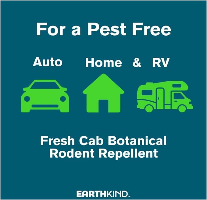 FC6 Botanical Rodent Repellent Keeps Mice and Rats Out, Federal EPA Registered for Use Indoors and in Enclosed Spaces, 2.5 Ounce x 4 Scent Pouches x 4 Pack (Total 16 Pouches)