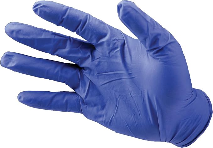 CB400-M 171084 True blue Nitrile Powder Free Glove