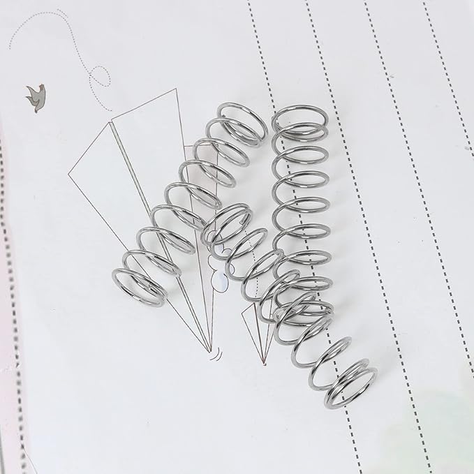 10PCS Pruner Pruning Shear Springs Compatible with Pruners and Trimming Scissors, Stainless Steel