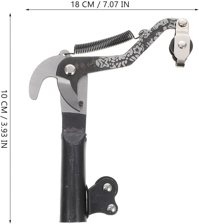 Scicalife Gardening Pruning Shears Labor-Saving Trimming Scissors Rust-Resistant Durable 7.87In Handheld Garden Tool for Shrubs Trees Flowers