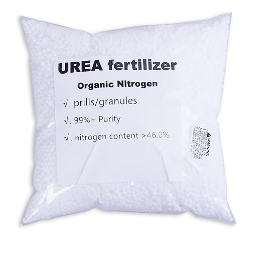 Urea Fertilizer 46.0% Minimum Nitrogen Commercial Grade 99+% Purity Plant Food for Indoor/Outdoor Flowers and Gardens (11.9lbs)