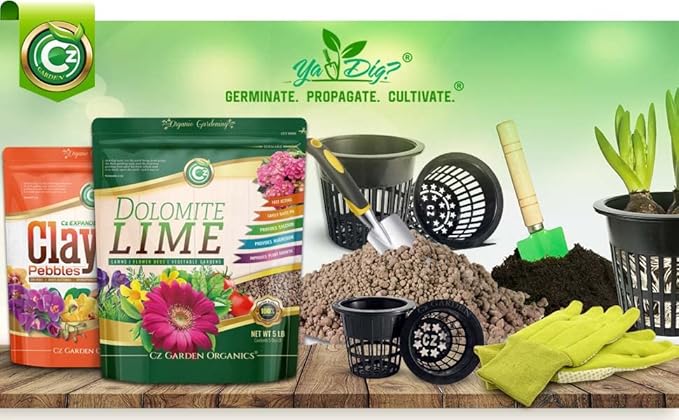 Organic Dolomite Lime 5LB Prilled - Made in USA - OMRI Listed - Garden Soil Amendment Fertilizer. Calcium/Magnesium Additive. Safely Stabilize pH. Cures Blossom End Rot in Tomatoes.