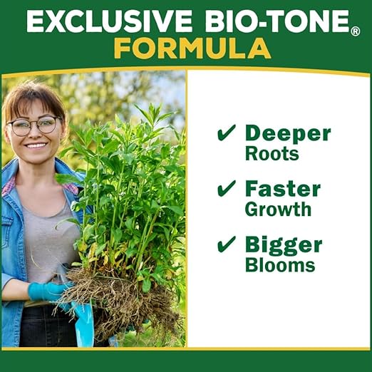 ESPOMA Organic Berry-Tone 4-3-4; 18 lb BR18 with My Garden Pool PH Soil Test Strips 20 ct, and My Garden Pool Superior Gardening Claw Gloves and Garden-IQ, Smart Gardening AI Assistant!