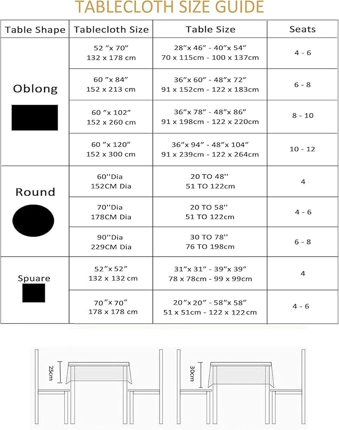 Outdoor Tablecloth Wrinkle-Free Stain Resistant Waterproof Polyester Fabric Table Cover with Zipper Umbrella Hole for Picnic/Party/Dinner/Patio Garden(60inch Round,Zippered,Teal)