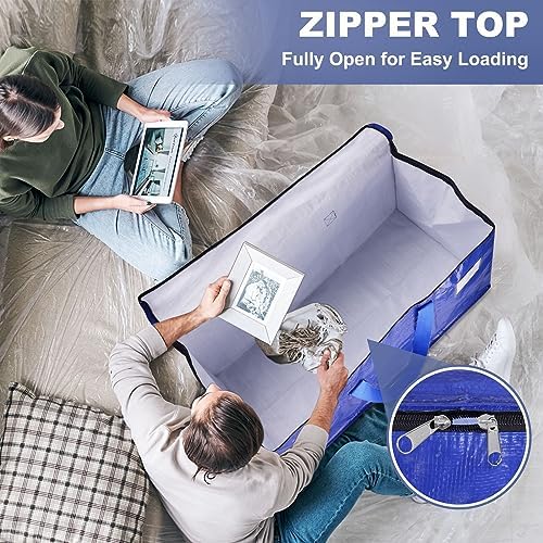 StorageRight Moving Bags, Moving Boxes, 93L 6-Pack Sotrage Bags, 4 Colors