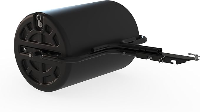Agri-Fab 45-0610 18" x 24" Tow Behind Poly Lawn Roller 250 lbs Weight with Water, Poly Drum and Steel Frame, with Plug. Designed for Lawn and Garden Tractors