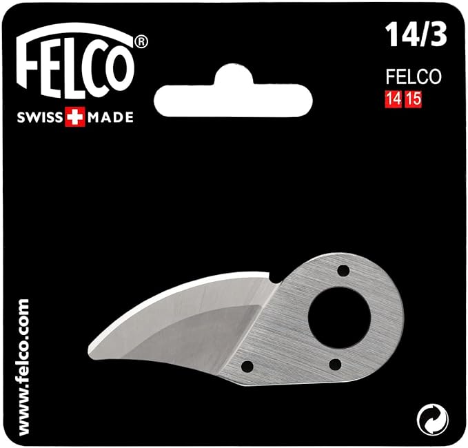 Felco Hand Pruner Replacement Blade (14/3) for the Felco F14 & F15 Hand Pruner - Spare Cutting Blade for Garden Pruning Shears & Bypass Clippers (Single Pack)
