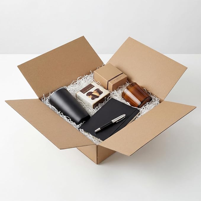 Hoikwo 12x12x3 Shipping Boxes Set of 15