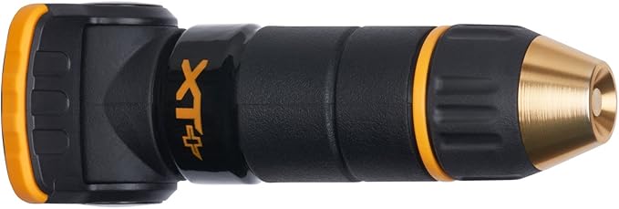 Melnor XT300; Heavy-Duty Metal Nozzle with Front Trigger; Flow Control; Adjustable Spray Nozzle Tip; 1 Pack