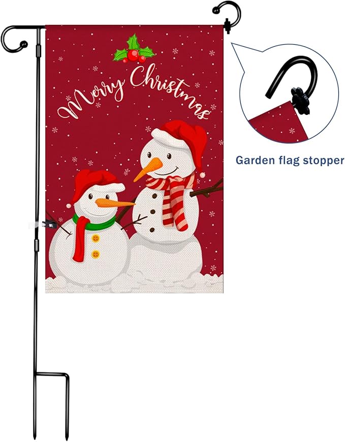 NQ Garden Flag Rubber Stopper, Holder for Indoor and Outdoor Yard Garden Flag Pole Stand, 6-Pack (Only Stoppers)