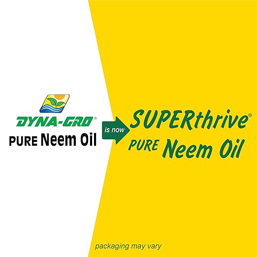 SUPERthrive Neem Oil Fertilizer - Natural Leaf Care for Plants - 8 Fl Oz