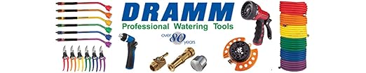 Dramm 22311 Heavy-Duty Brass Sweeper Nozzle – High-Pressure Flat Fan Spray for Cleaning Patios, Walkways & Driveways – Durable Solid Brass Construction – Leak-Proof Garden Hose Attachment