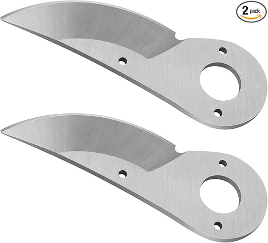 2/3 Hand Pruner Replacement Blade Spare Blade for Pruner Models 2, 4, 11 - Replacement Parts Fits for Garden Pruning Shears and Bypass Clippers (2 Pack)