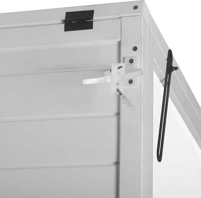 RUNNA 78-inch Wooden Greenhouse Cold Frame with 4 Independent Skylights and 2 Folding Middle Shelves, Walk-in Outdoor Greenhouse for Outdoor Indoor Garden Use (White#017)