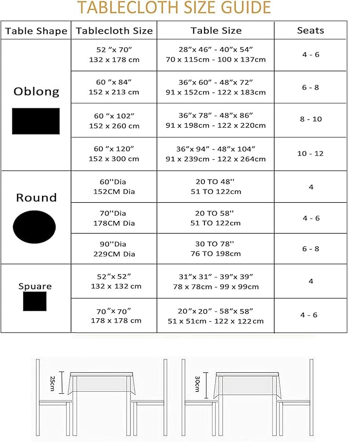 Outdoor Tablecloth Wrinkle-Free Stain Resistant Waterproof Polyester Fabric Table Cover with Zipper Umbrella Hole for Picnic/Party/Dinner/Patio Garden(60×60inch Square,Zippered,Teal)