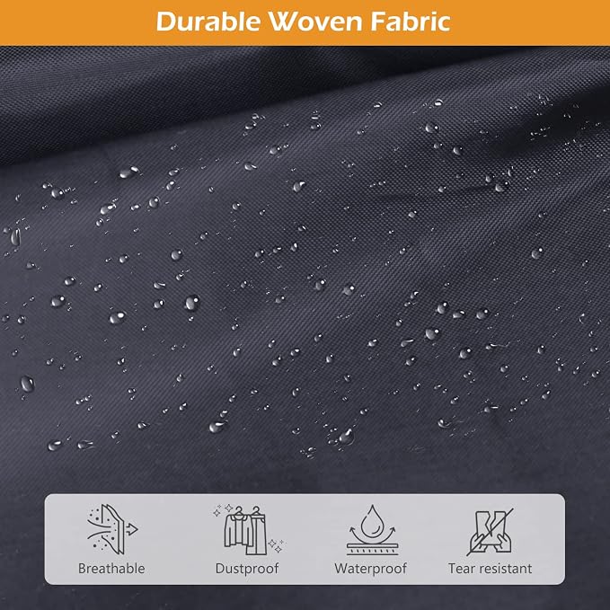 MISSLO 54" Garment Bags for Travel for Women Waterproof Dress Bags for Gowns Long Dress Cover for Gowns, Coats, Suits, Black, 2 Packs