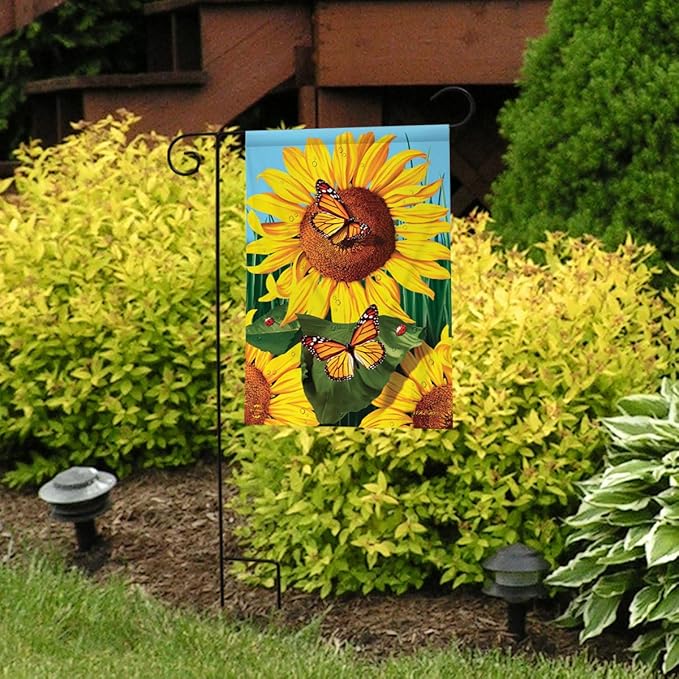 Briarwood Lane Sunflower Field Summer Garden Flag