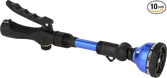 10-Pack Orbit 14-Inch 10-Pattern Front Trigger Ratchet Head Wand, Color May Vary