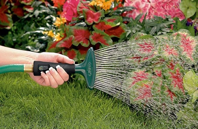 10-Pack Orbit Metal Fan Spray Garden Hose Water Nozzle - Lawn Watering Nozzles - 58297N