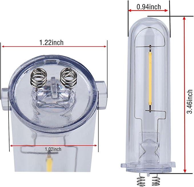 Yongjia Solar Light Bulb for Garden and Outdoor Use - Floor and Garden Light - Warm White (Size: C)