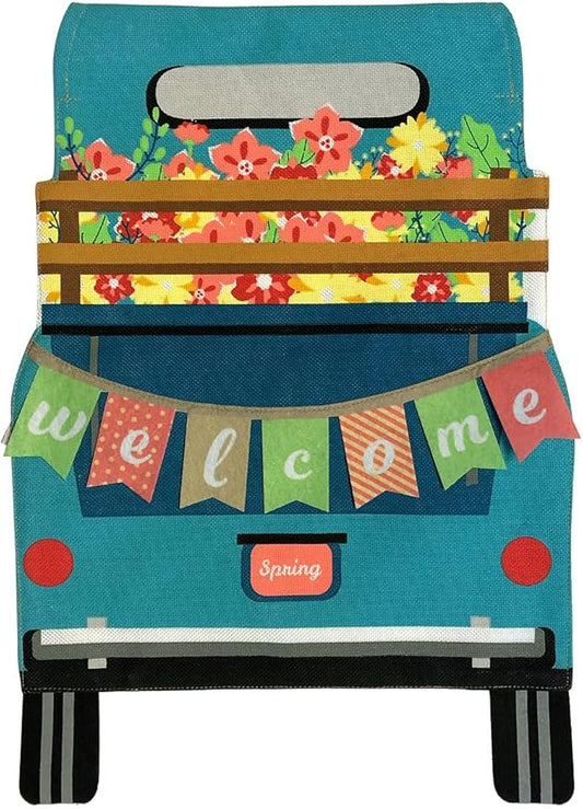 Briarwood Lane Springtime Pickup Burlap Garden Flag