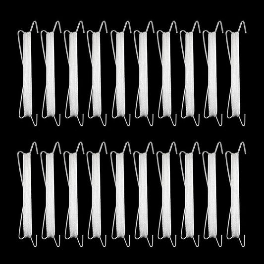 Bandelt 20pcs Tomato Support J Hooks, Tomato Climbing Hooks with 39ft Twine to Prevent Tomatoes from Pinching or Falling Off for Plant Vegetable Plant Fruit Flower