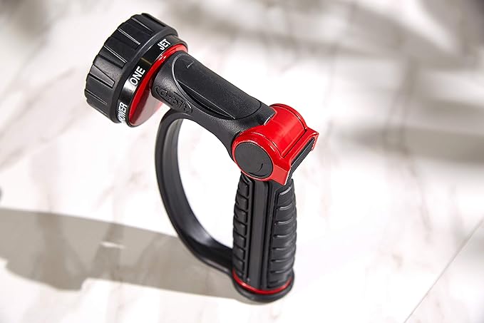 Orbit 58993 7-Pattern Watering Nozzle with Thumb Control,Black,(Pack of 6)