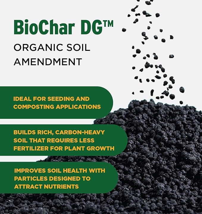 The Andersons BioChar DG Organic Soil Amendment - Covers up to 15,000 sq ft (30 lb)