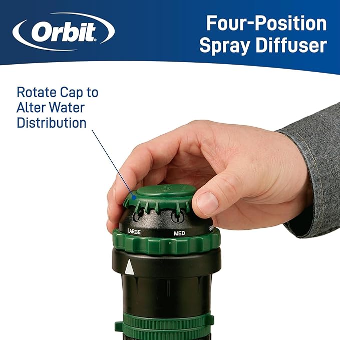 3-Pack H2O-6 Gear Drive Sprinkler - Versatile Gear Drive for Efficient Lawn Watering (3-Pack H2O-6 Gear Drive Sprinkler)
