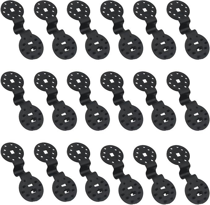 60 Pcs Shade Cloth Plastic Clip Reusable Round Sun Shade Net Clips Shade Cloth Heavy Duty Lock Grip for Greenhouse Outdoor Garden Shade Netting Anti Bird Netting Shade Fabric (Large)